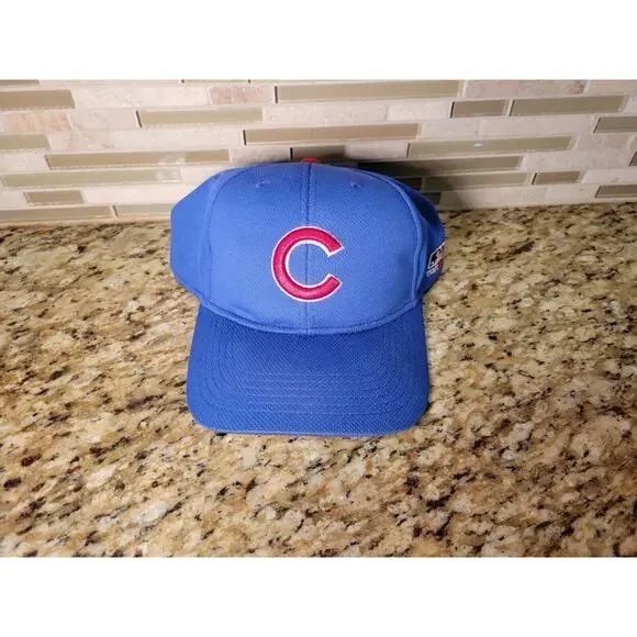CHICAGO CUBS Hat Strapback Cap Royal Blue MLB Baseball OC Sports Adjustable - Picture 9 of 9